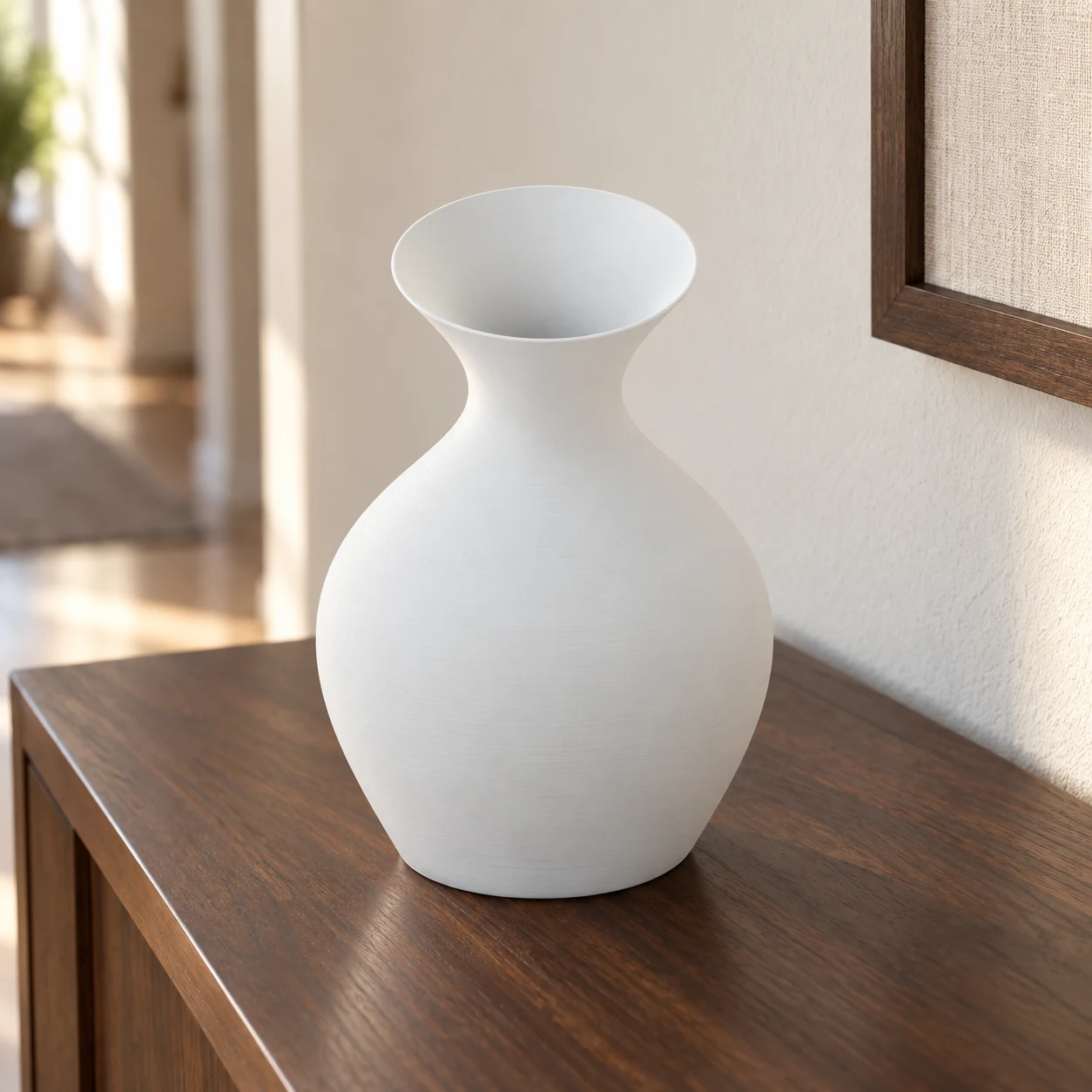 VASE · Blanco · Visualización digital