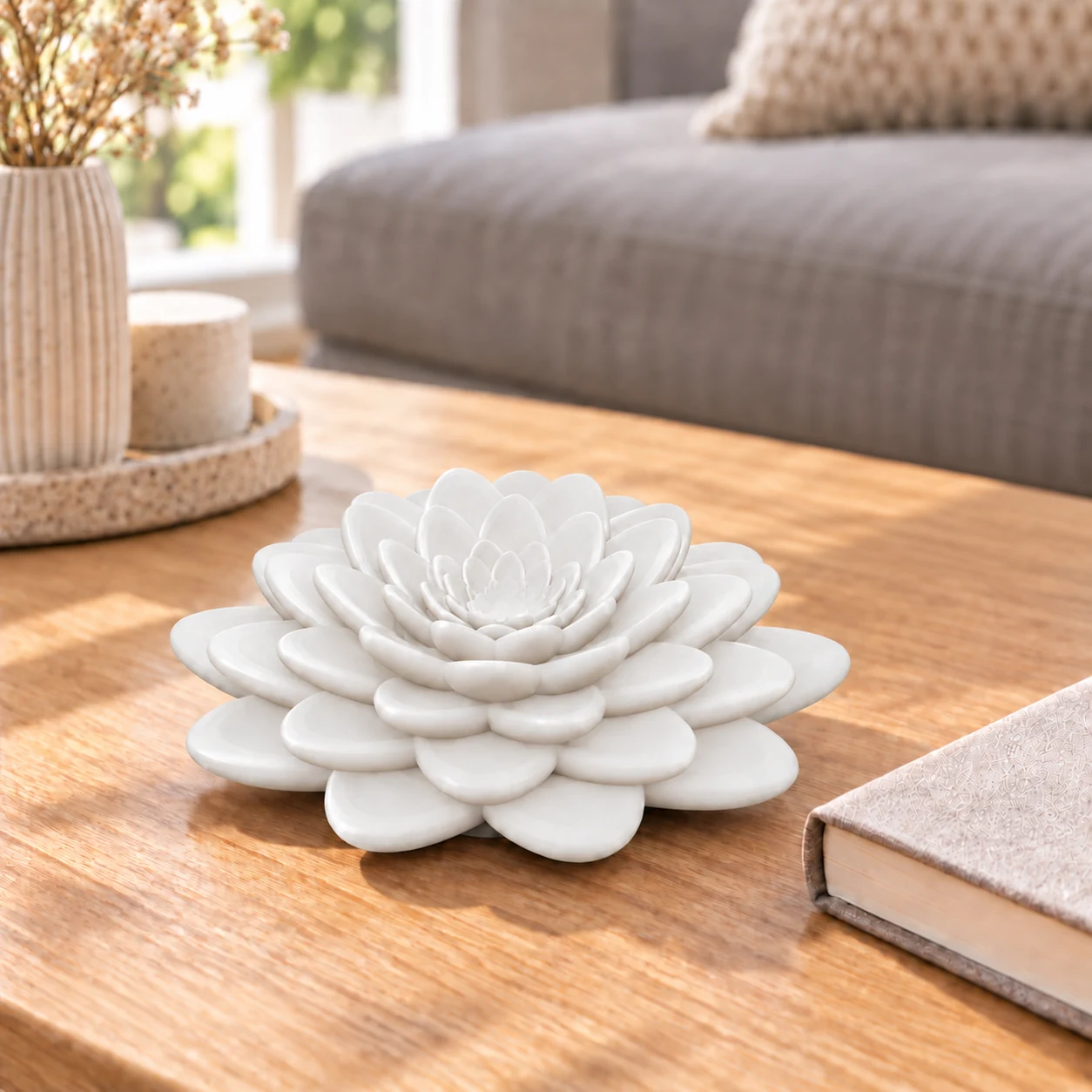 succulent · Blanco · Visualización digital
