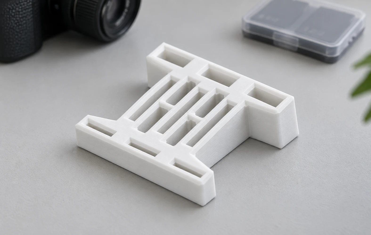 SD Card Holder · Blanco · Visualización digital