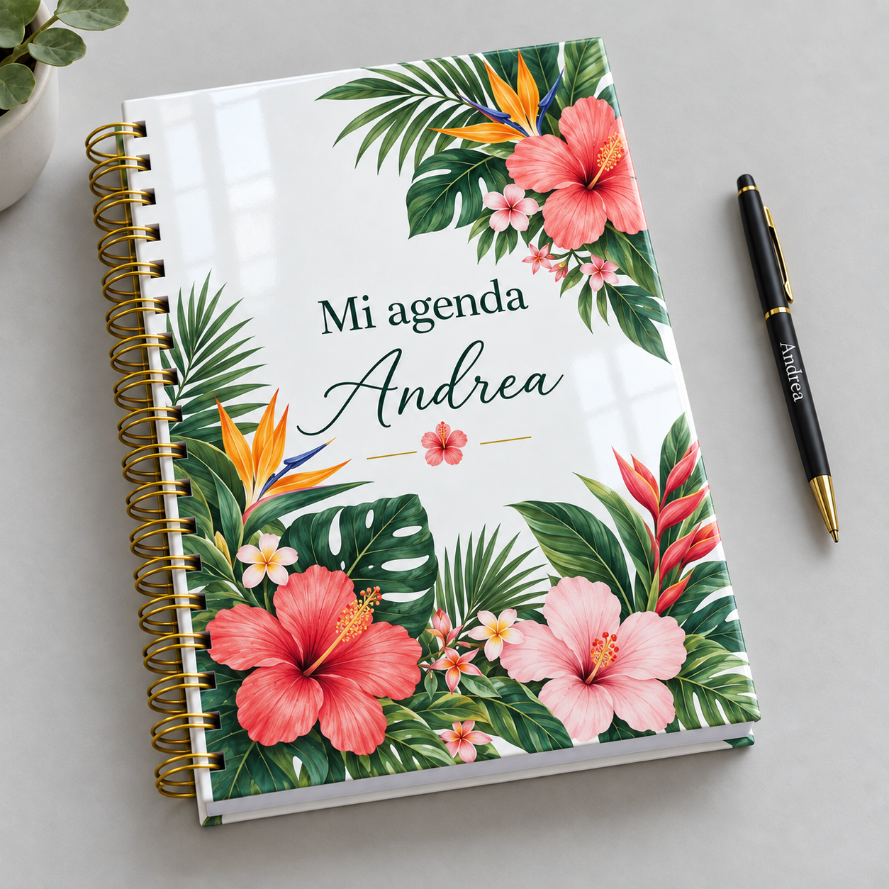 Mockup ilustrativo: Jardin tropical