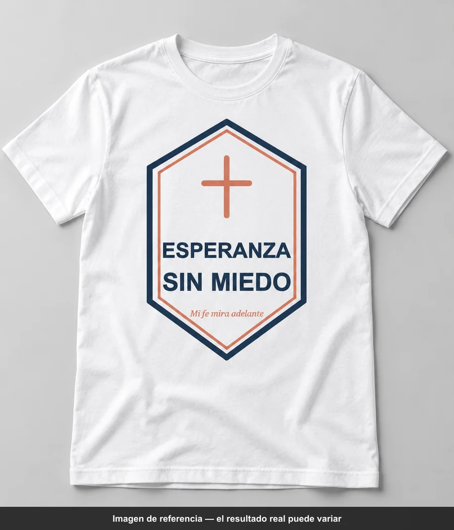 Mockup ilustrativo: ESPERANZA SIN MIEDO