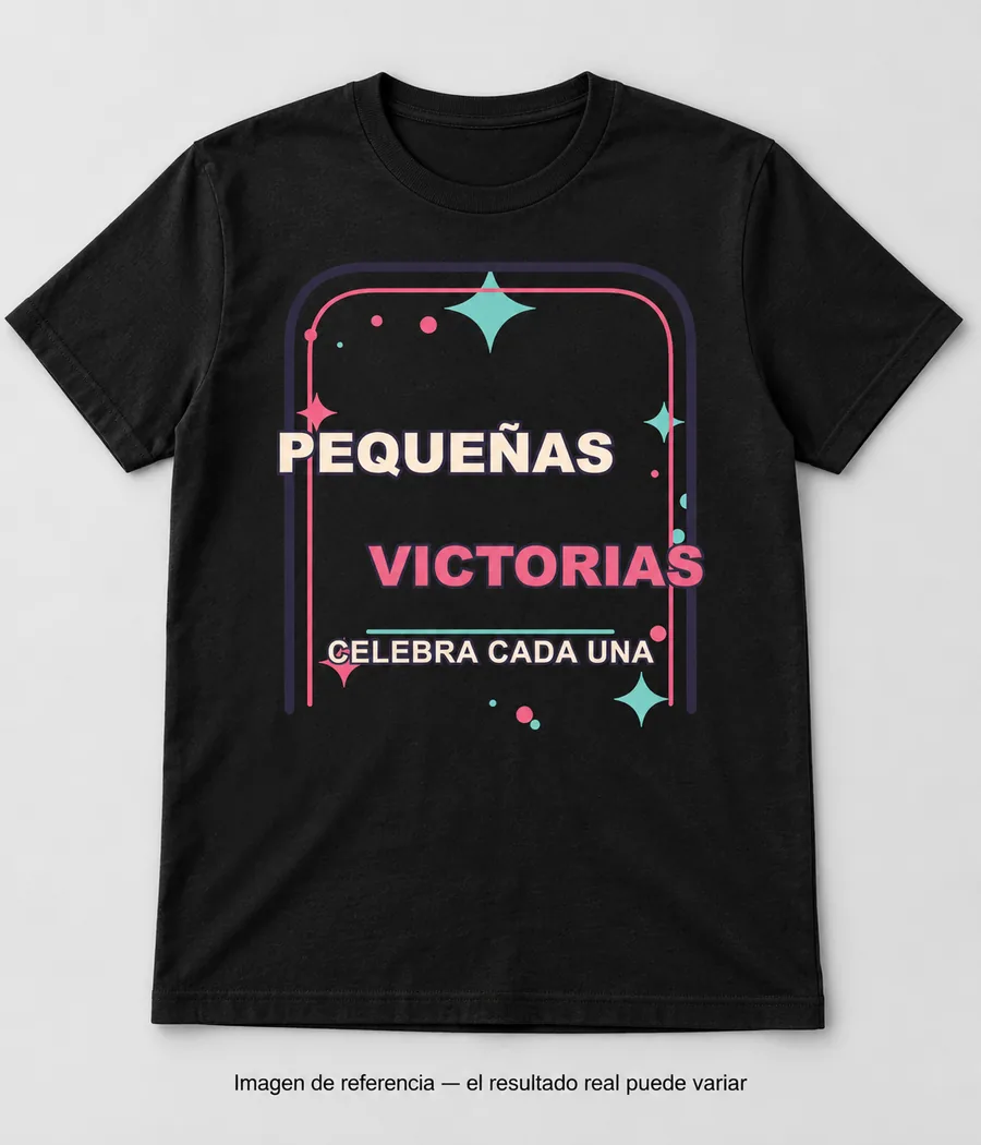 Mockup ilustrativo: Pequeñas victorias