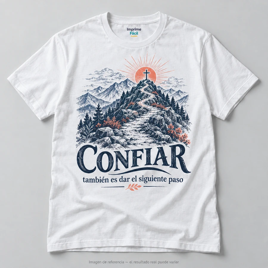 Mockup ilustrativo: Confiar también es avanzar