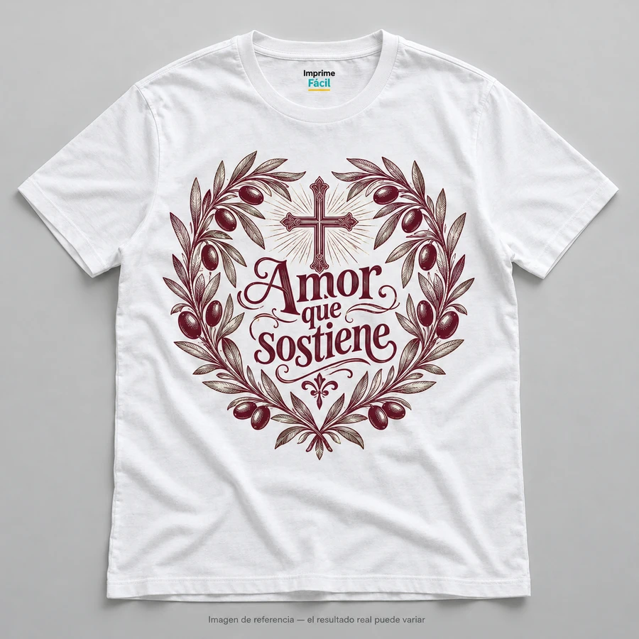 Mockup ilustrativo: Amor que sostiene