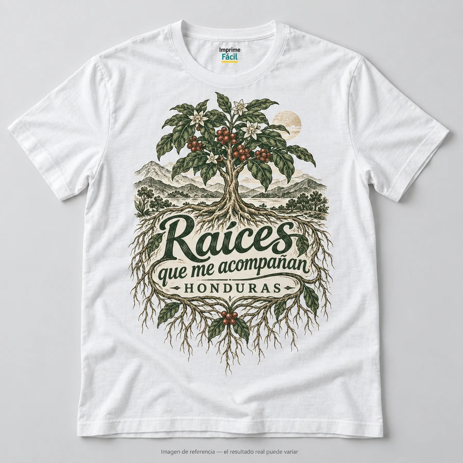 Mockup ilustrativo: Raíces que me acompañan