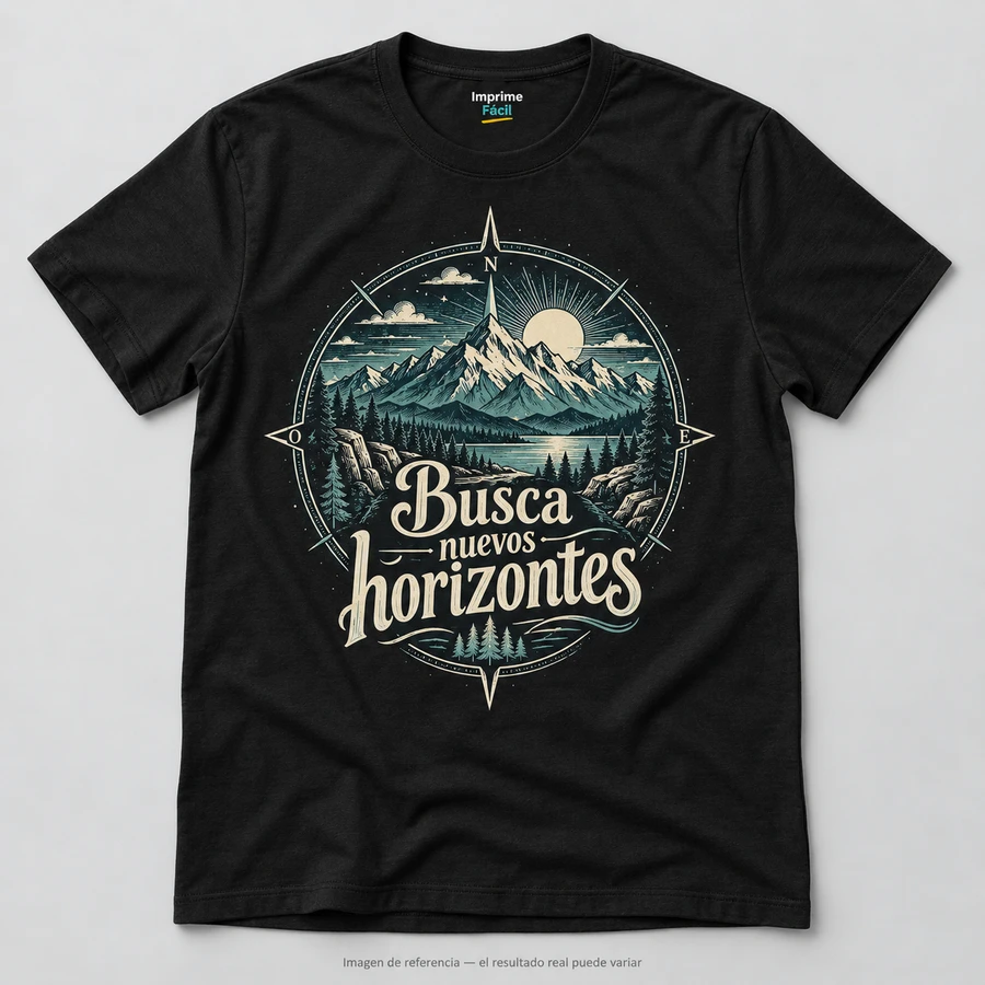 Mockup ilustrativo: Busca nuevos horizontes