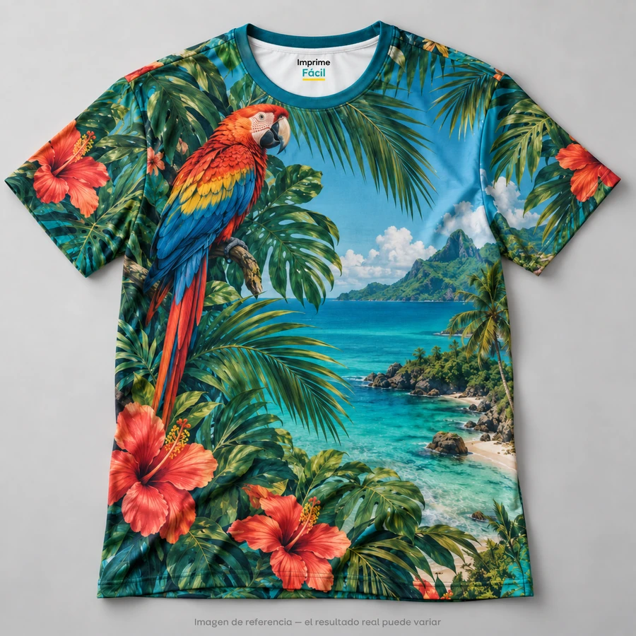 Mockup ilustrativo: Trópico en movimiento