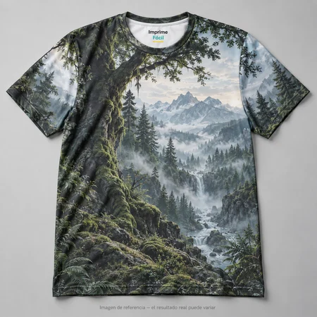 Mockup ilustrativo: Bosque de niebla