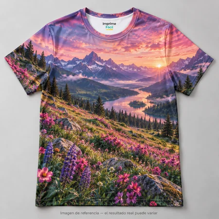 Mockup ilustrativo: Valle de flores