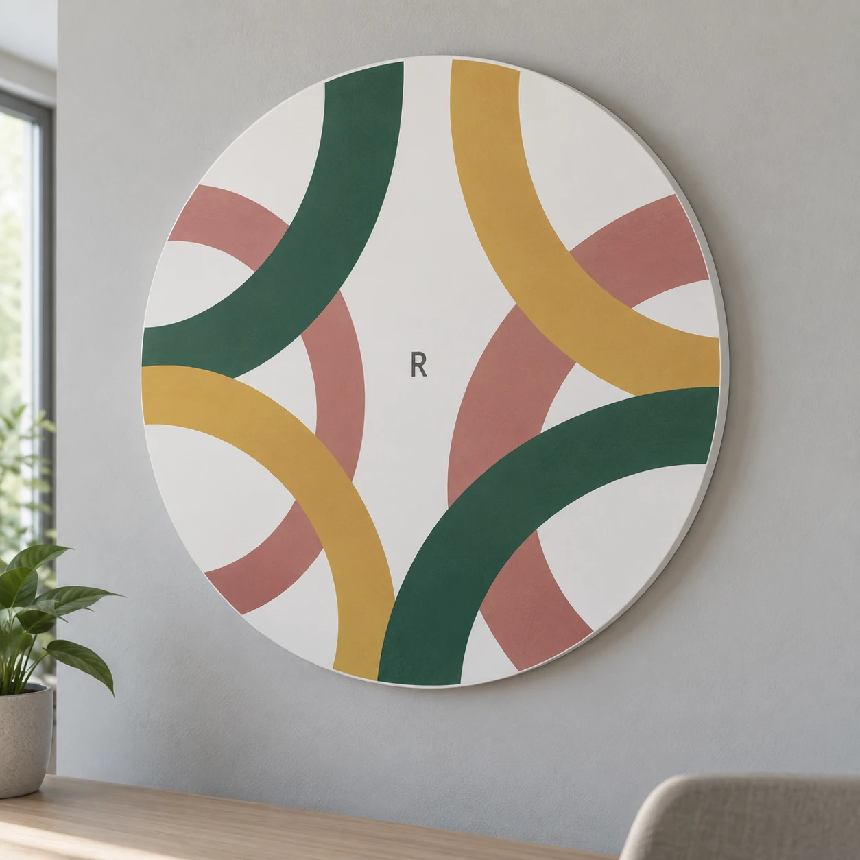 Mockup ilustrativo: Arcos entrelazados