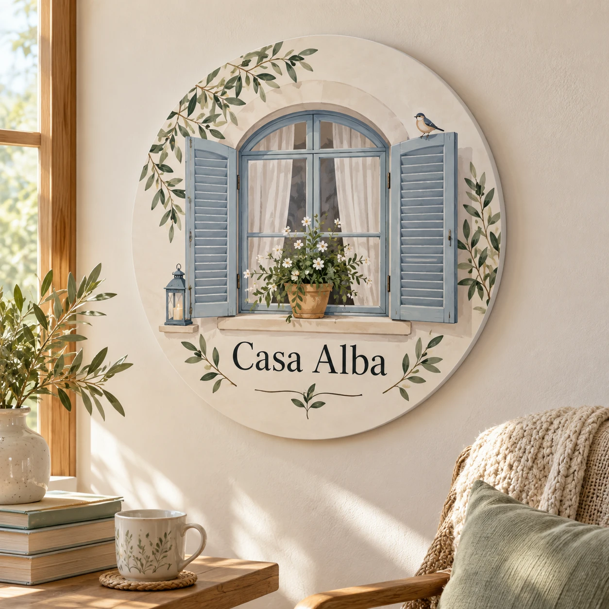 Mockup ilustrativo: Ventana de luz