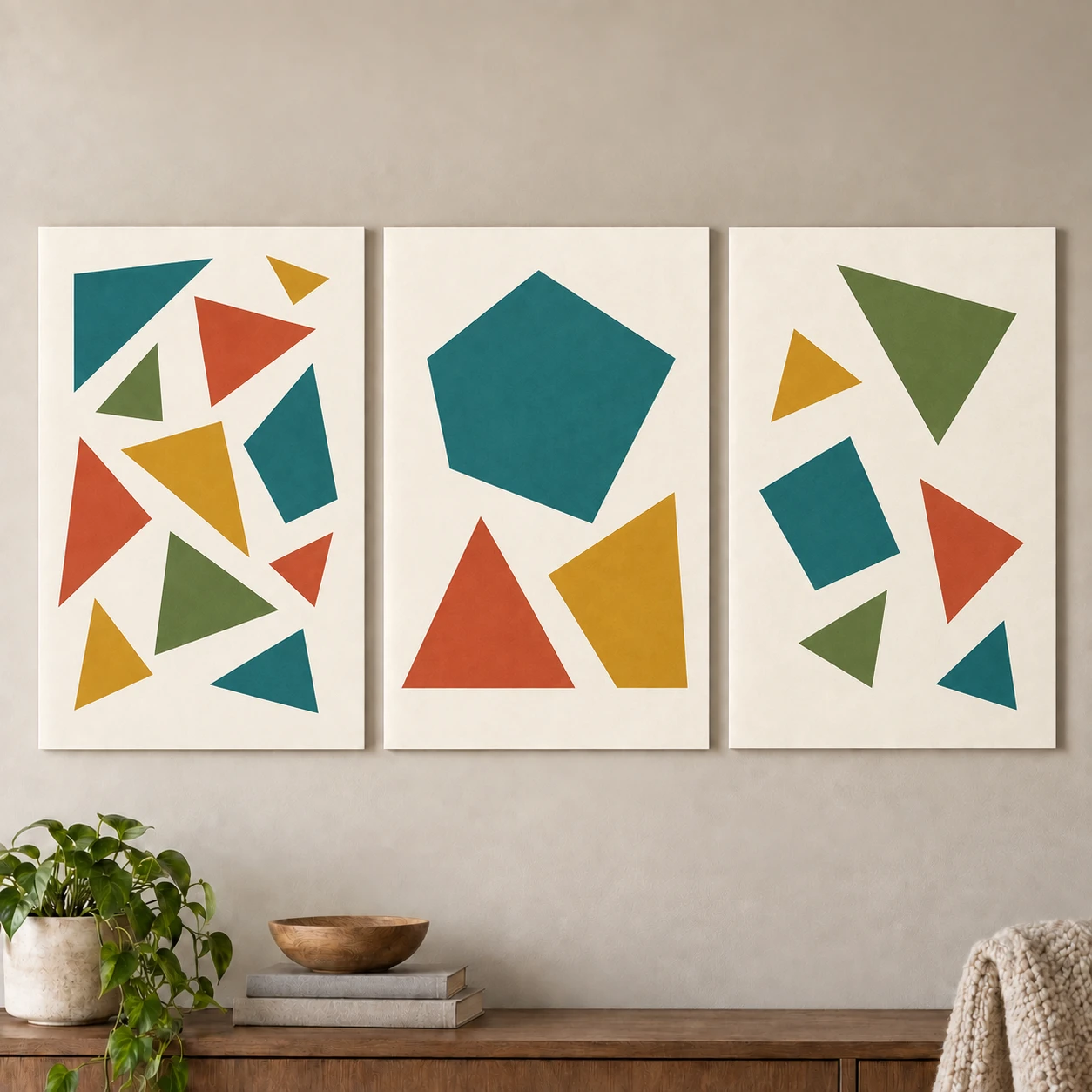 Mockup ilustrativo: Mosaico que respira