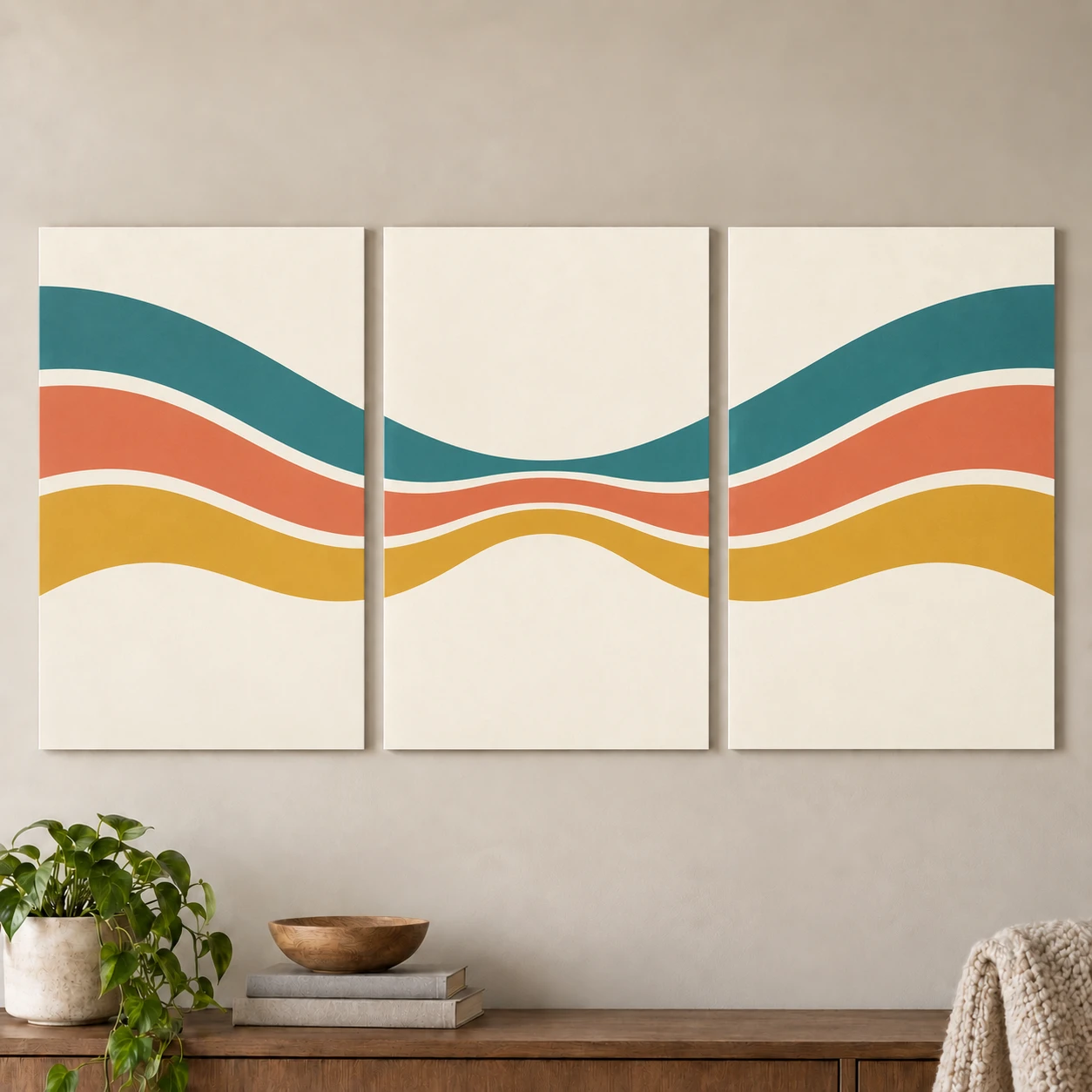 Mockup ilustrativo: Ondas de conversación