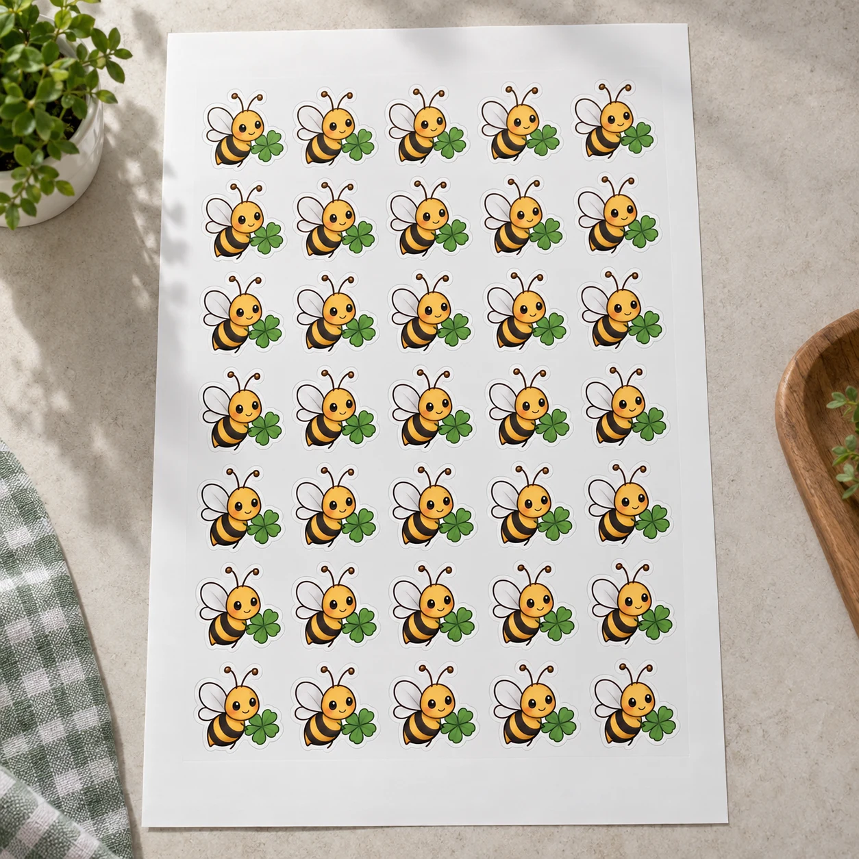 Abeja Trebol