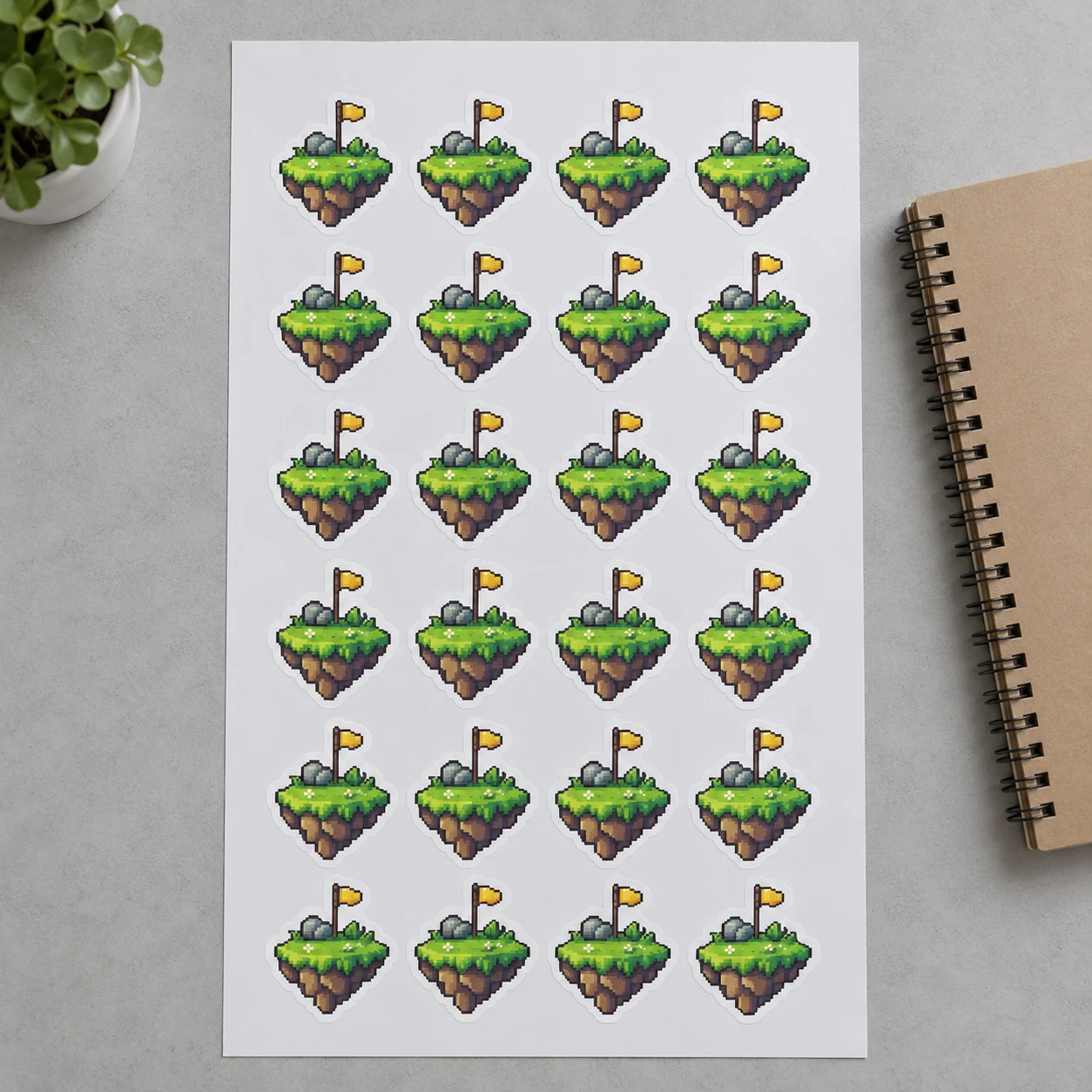 Pixel sendero