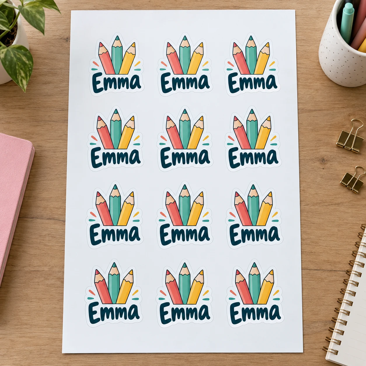 Lapices de Emma
