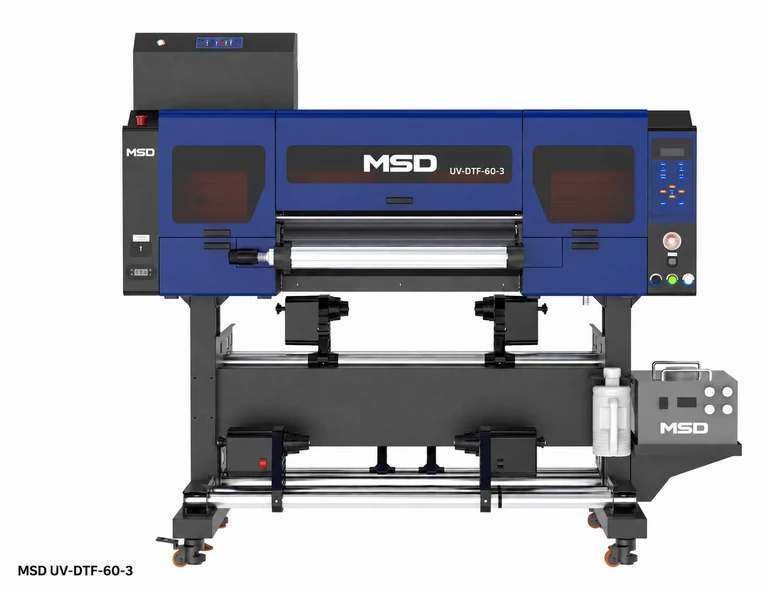 MSD UV-DTF-60-3, imagen adaptada con marca y modelo MSD