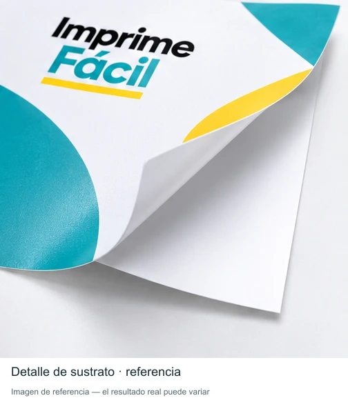 Mockup ilustrativo: Papel · Vista 1 de 1
