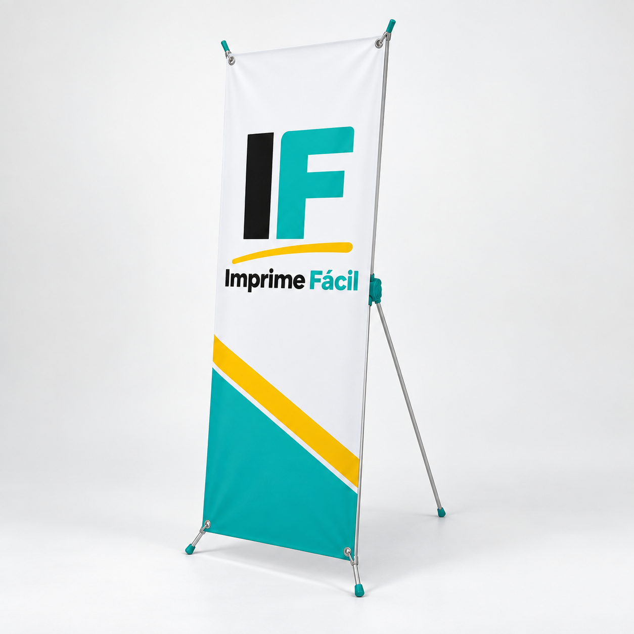 Mockup ilustrativo: Banner araña
