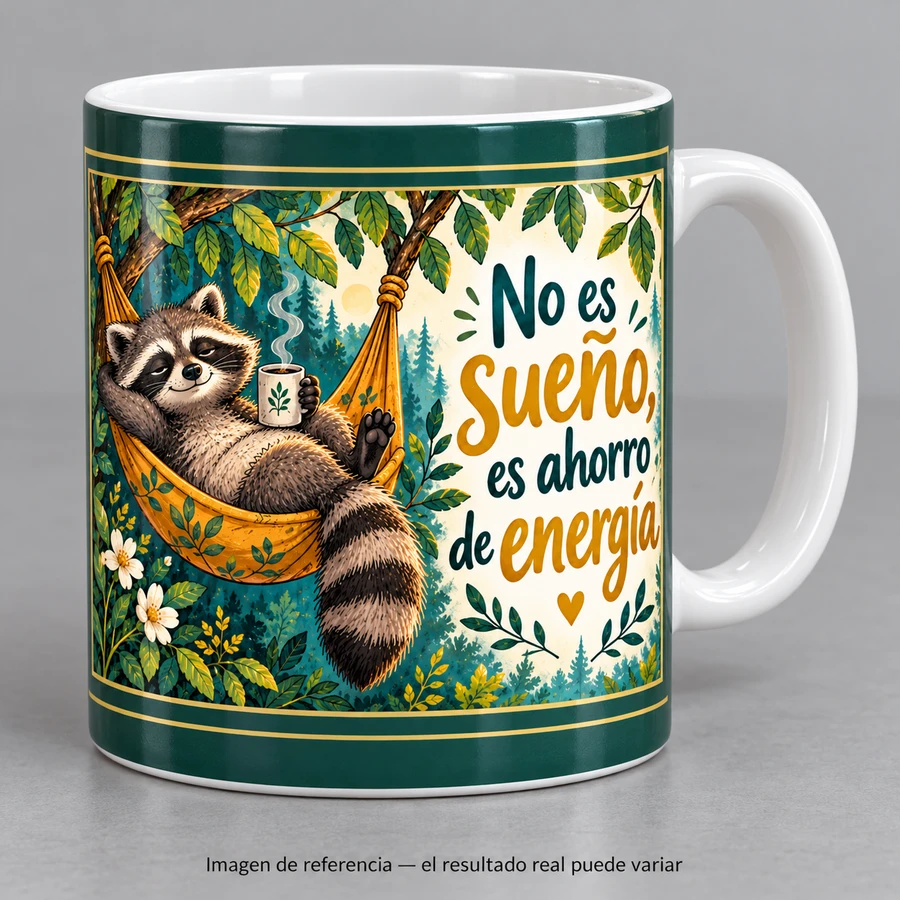 Mockup ilustrativo: No es sueño, es ahorro de energía