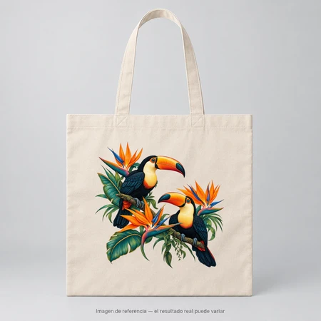 Mockup ilustrativo: Ritmo tropical