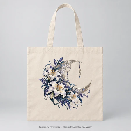 Mockup ilustrativo: Jardín de luna